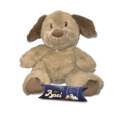 CANE PELUCHE CM 15 + 5 CIOCCOLATINI ASSORTITI 1 PZ