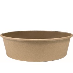 CONTENITORE IN CARTA KRAFT+ PE AVANA 18*H7  1200 ML  50 PZ