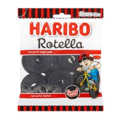 HARIBO ROTELLA  GOMMOSE  LIQUIRIZIA 16501 80 GR 5 PZ