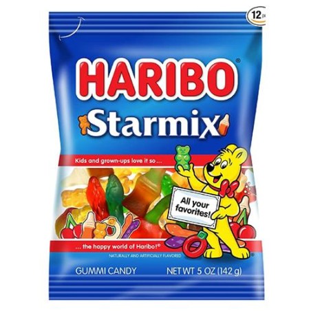 HARIBO STARMIX GOMMOSE  FRUTTA 61521 80 GR 5 PZ