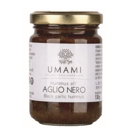 HUMMUS ALL'AGLIO NERO UMAMI ART.15625 130 GR 1 PZ