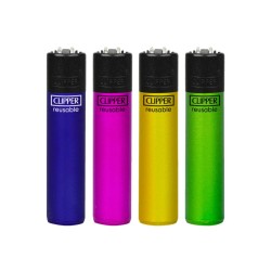 Accendini  Clipper Large Crystal art CL2A255ITH 48 pz