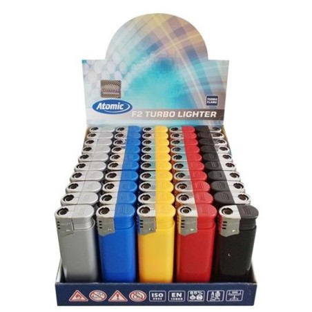 Accendini Atomic Antivento 5XHC 3770000 50 pz