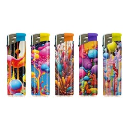 Accendini atomic elettronici color 3648091 50 pz