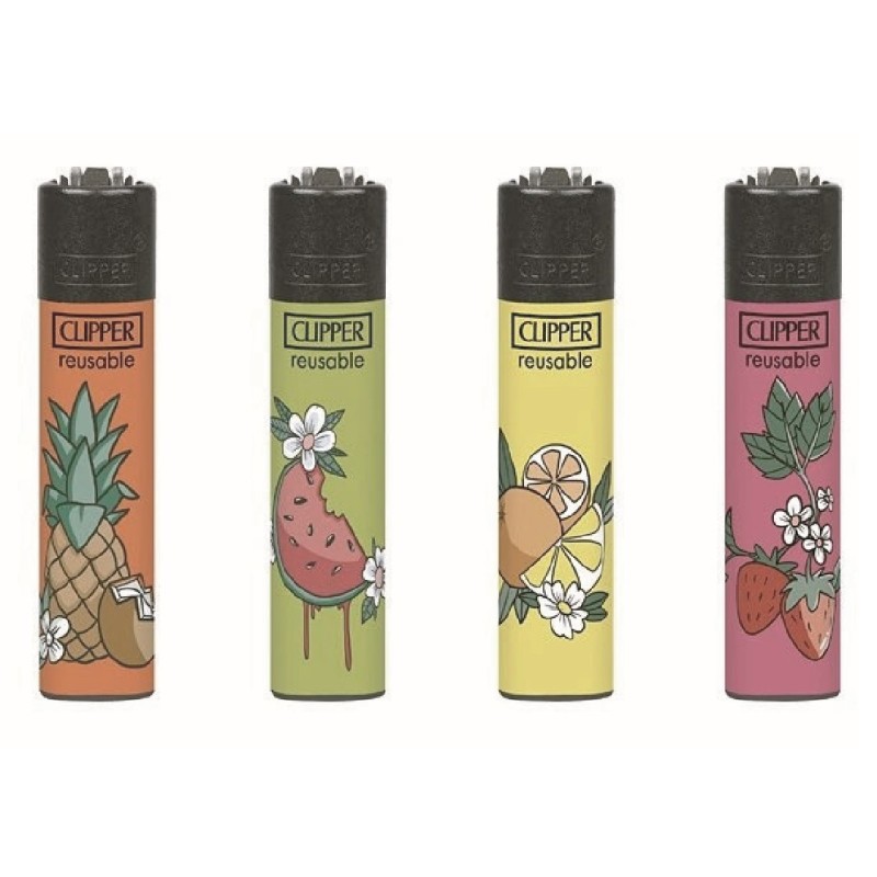 Accendini Clipper Micro Blossomed 48 pz