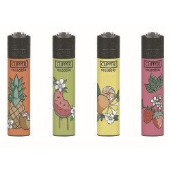 Accendini Clipper Micro Blossomed 48 pz