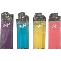 Accendini Prof Pietrina Traslucido 40009628 50 pz