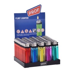 Accendini Prof Pietrina Traslucido BiColor 40009678 50 pz