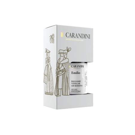 ACETO BALSAMICO MODENA IGP  'EMILIO ARGENTO' 60%MOSTO D'UVA D.1,20 250 ML  1 PZ