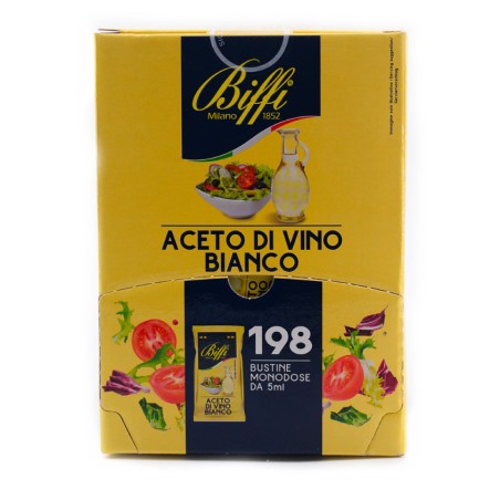 ACETO DI VINO BIANCO  5ML 198 PZ