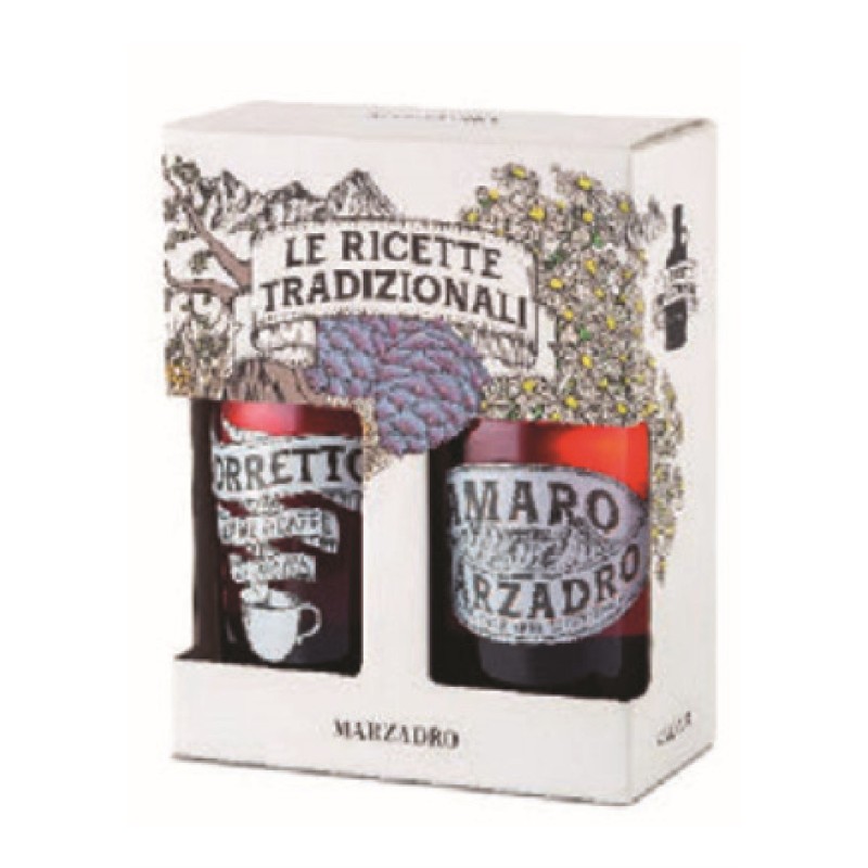 AMARO&CORRETTO IN GRAPPA ART.1CM190 2X 50 CL 1 PZ