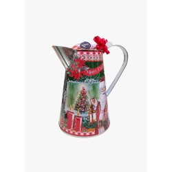 ANNAFFIATOIO LATTA NATALE 21 CM +CIOCCOLATINI  ASSORTITI  100 GR 1 PZ