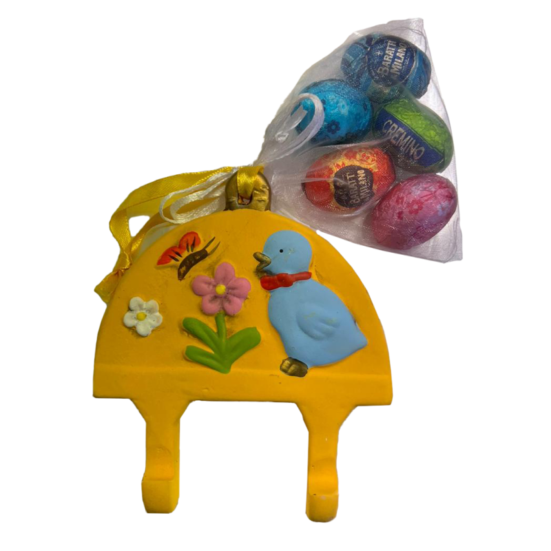 APPENDINO IN CERAMICA PASQUALE + DOLCEZZE PASQUALI  50 GR 1 PZ