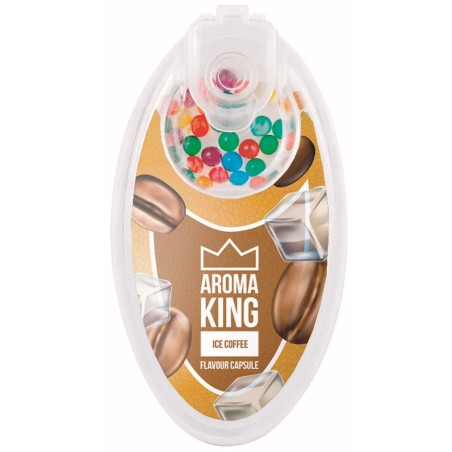 Aroma king powered by atomic flavour balls ice coffee mix 0170508 5x100 pz