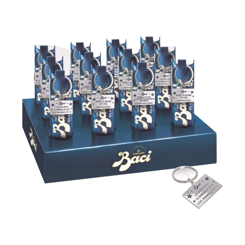 Bacio Portachiavi Tubo T3 Cartiglio art.12600734  37,5 gr 1 pz
