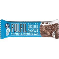BARRETTA FULFIL VITAMIN&PROTEIN BAR CIOCCOLATO AL LATTE CROCCANTE GR 55 X 15 PZ