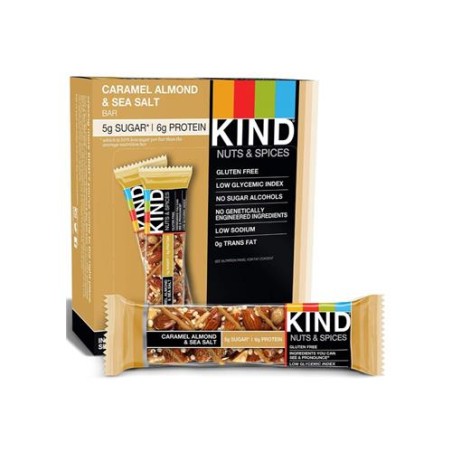 Barrette Kind Caramello e Mandorle 12 pz