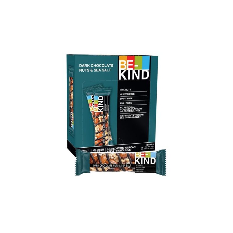 Barrette Kind Cioccolato Fondente e Mandorle 40 gr x 12 pz