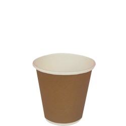 BICCHIERE BIO IN CARTA MARRONE  75 ML ART.0227  50 PZ