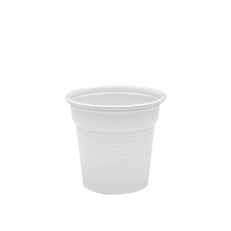 Bicchiere biopl natural 80 cc art.5539950 50 pz