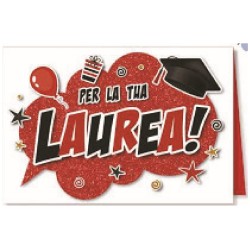 Biglietti diploma di laurea  art.5073 12 pz