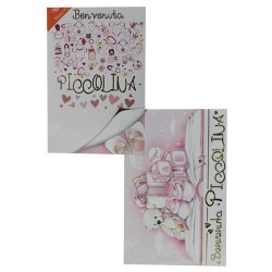 Biglietti dolce nascita lei art.3784 12 pz