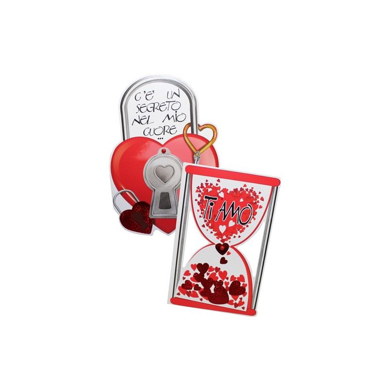 Biglietti love gadget art.3840 6 pz