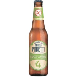 Birra Angelo Poretti 4 Luppoli Senza Glutine 33 cl  24 pz