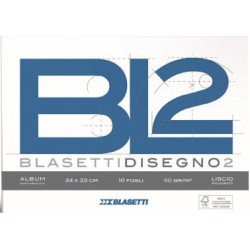 BLOCCO DA DISEGNO BL 2 LISCIO 24X33 ART.6167  1 PZ