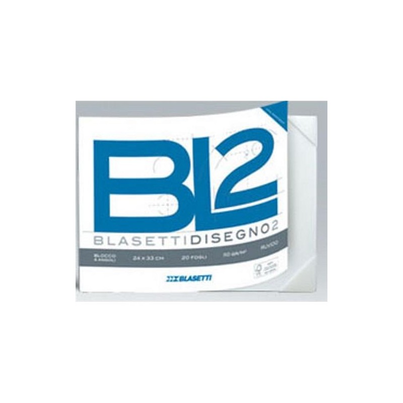 BLOCCO DA DISEGNO BL 2 RUVIDO 24X33 ART.6166 1 PZ
