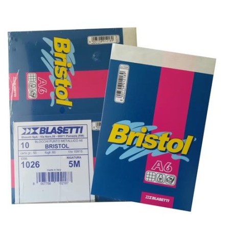 BLOCCO NOTES ART.1026 A 6 10 PZ