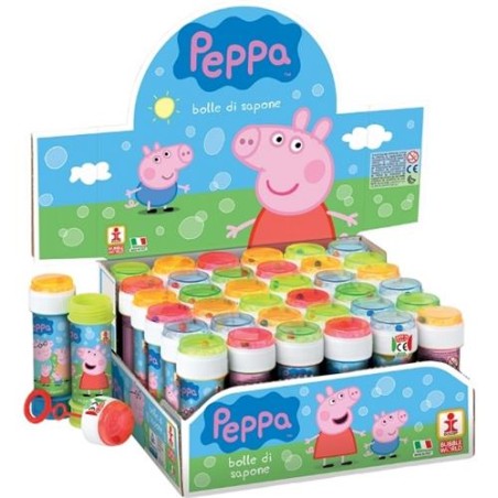 BOLLE DI SAPONE PEPPA PIG   36 PZ