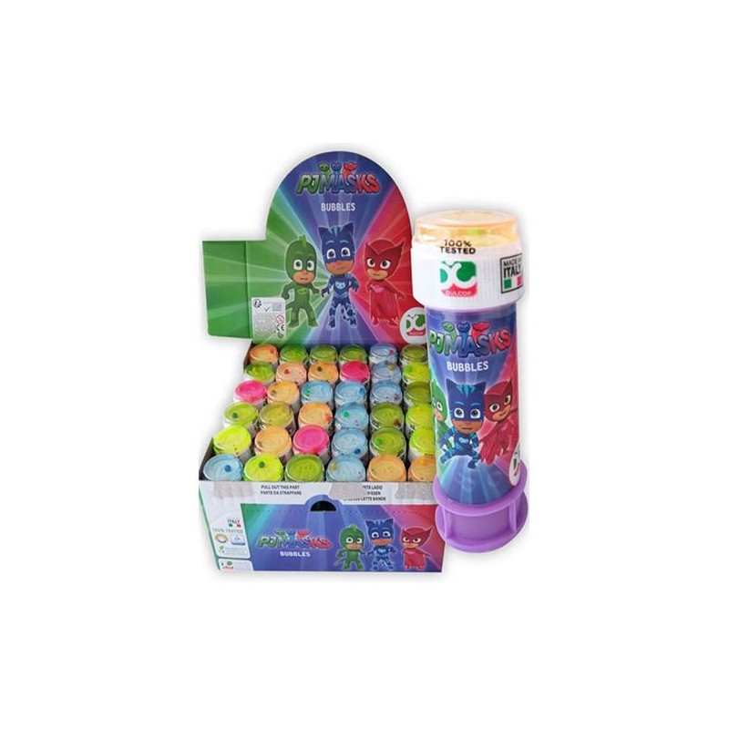 BOLLE DI SAPONE PJMASKS  36 PZ