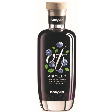 BONOLLO OF LIQUORE GRAPPA E MIRTILLI SELVATICI 30%  70  CL 1 PZ