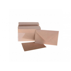 Busta auguri kraft mignon art.e1-0095 100 pz