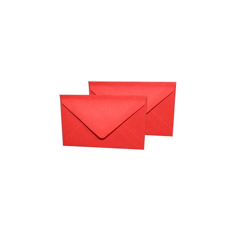 Busta auguri rosso f9 art.e3-0005 9x14 100 pz