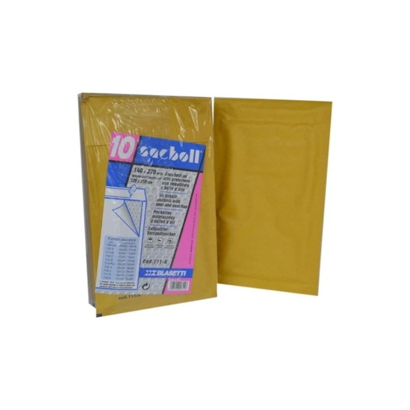 BUSTA IMBOTTITE 711 EST.14X27 INT.12X21 10 PZ