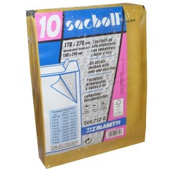 BUSTA IMBOTTITE 712 EST.17X27 INT.15X21 10 PZ