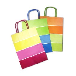 Busta manico ritorto allegra colorato art.sdf22000 ft 22x10x27 25 pz