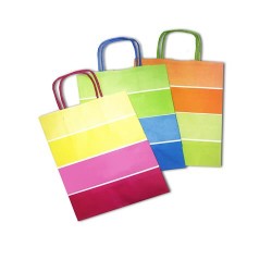 Busta manico ritorto allegra colorato art.sdf36000 36x12x41  25 pz