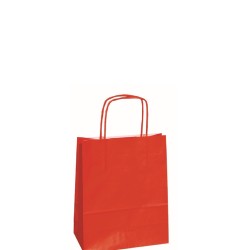 Busta ritorta twisted rosso art.3274 14x9x29  25 pz