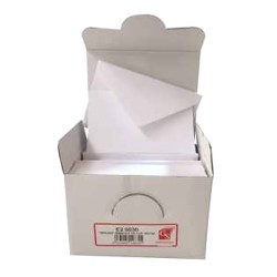 Buste auguri bianco f4 art.e2-0030 7x11 100 pz