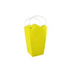 Buste Giallo In Ppl A Vaso C/Manico 25x33x15 1 Pz
