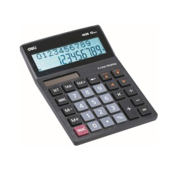 CALCOLATRICE DOPPIO DISPLAY 12 CIFRE DUAL POWER ART.M126  1 PZ