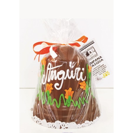 Campana Pasquale Decorata Latte 800 gr 1 pz