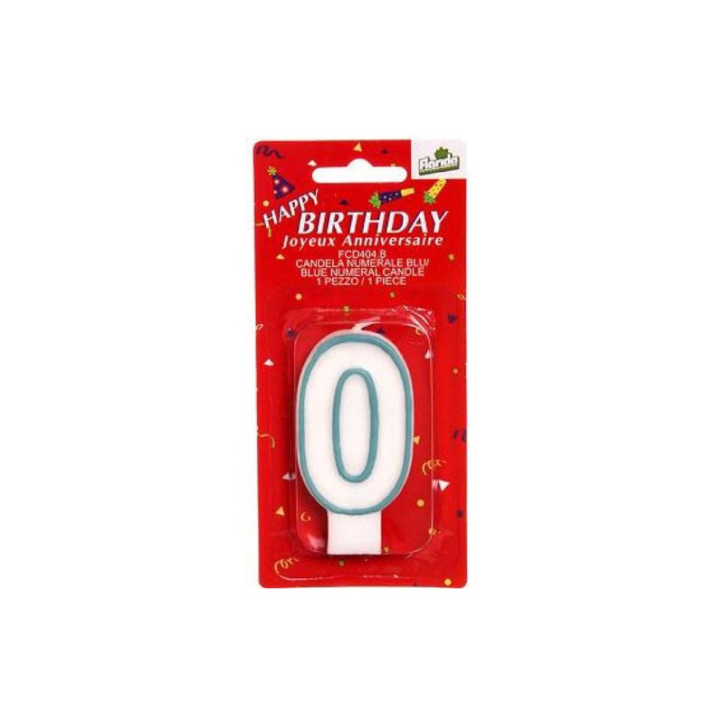 Candelina  n.0  celeste  1 pz