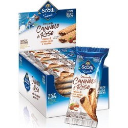 CANNOLO DI RISO CIOCCOLATO SENZA GLUTINE 24 PZ