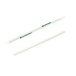 CANNUCCE  BIANCO DIRITTE  IMBUSTATE BIO ART.XFC216 21/6 CM 500 PZ