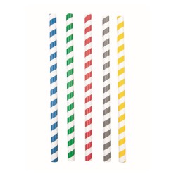 CANNUCCE IN DISPENCER CARTA COLORATE 20/10  50 PZ