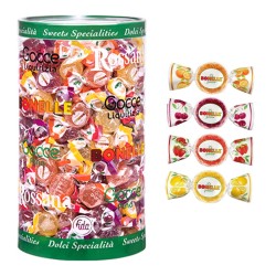 CARAMELLE BONELLE FRUTTA TONDA CILINDRO KG 1.8 1 PZ